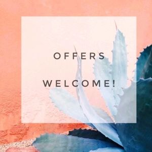 🌿🌺Offers Are Always Welcome!🌺🌿